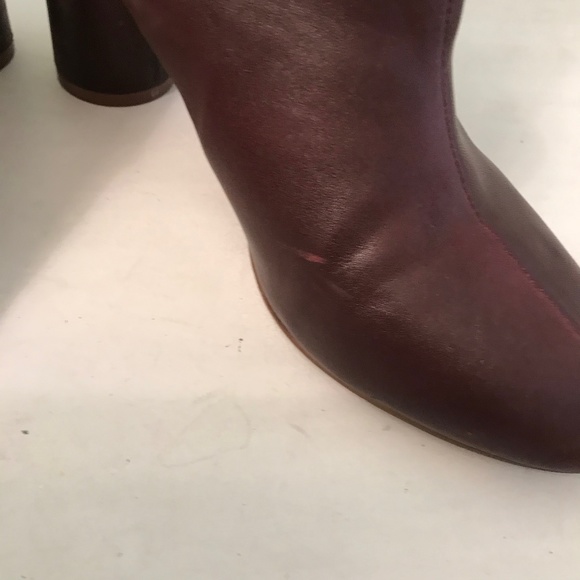 Nanette Lenore burgundy leather boots - Picture 4 of 12